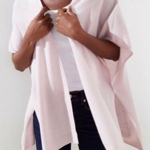 Ann Taylor Loft Wrap Blush Kimono M/L Medium/Large